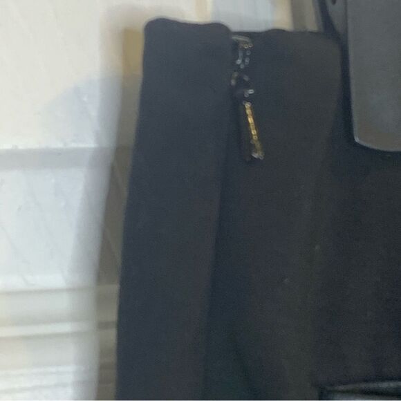 Theory Stila Leather Wrap Mini Skirt Size 2 - Picture 8 of 13